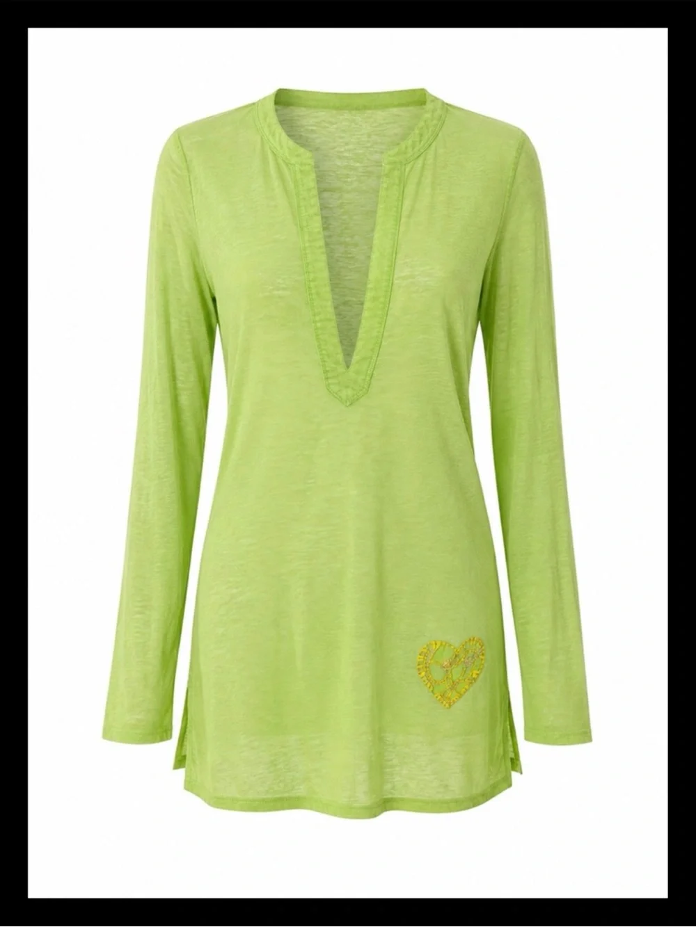 💕ⓅⒾⓃⓀ ⓋⓈ Y2K/SUPER RARE/VHTF Lime Green Embroidered Swim Coverup ✨EUC✨💕